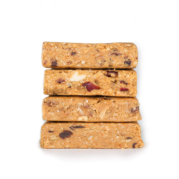Big Spoon Roasters Nut Butter Bars Pack Cherry Pecan, Apricot Pepita, Cranberry Cashew & Figgy Chai High Protein Bars Variety Pa