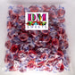 Dm Sweets Sugar Free Cinnamon Candy Buttons - 1 Lb Of Individually Wrapped Hard Sucking Candy, Red