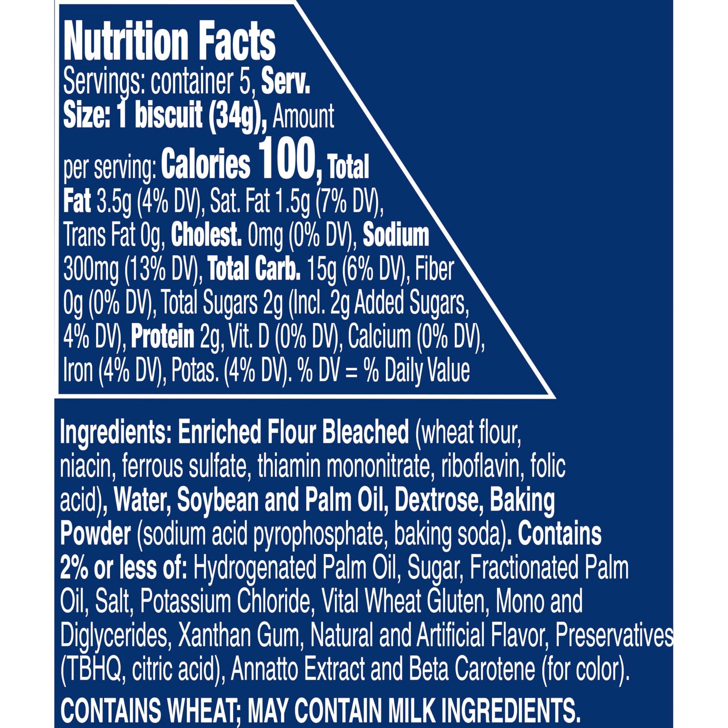 Pillsbury Flaky Layers Butter Tastin Canned Biscuits, 5 Ct, 6 oz