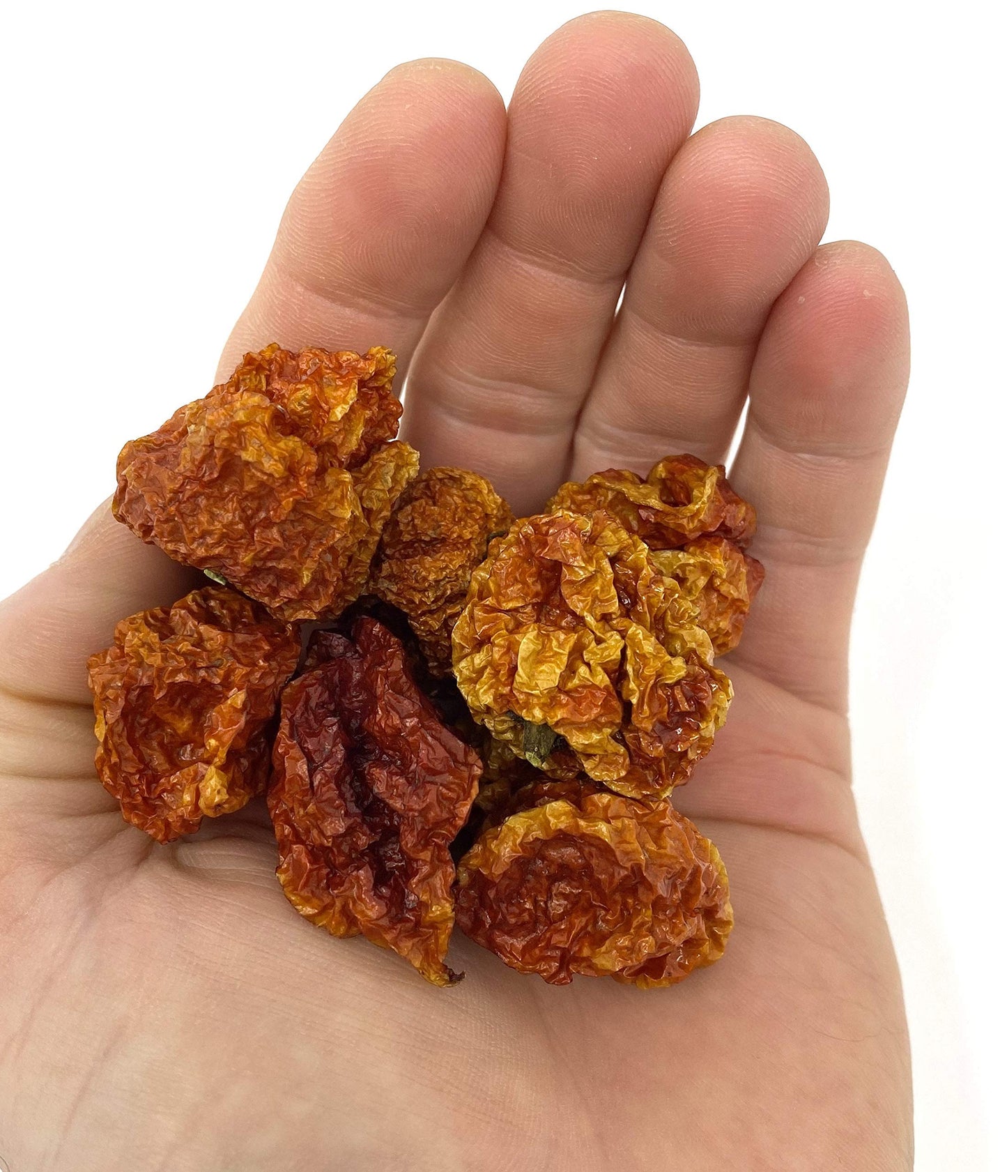 G GT LEAF Whole Dried Carolina Reaper Chili Peppers, 8 Count, Bonus Peppers, Color A3019