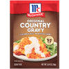 McCormick Original Country Gravy Mix - 2.64 oz, Clear760, Pack of 1