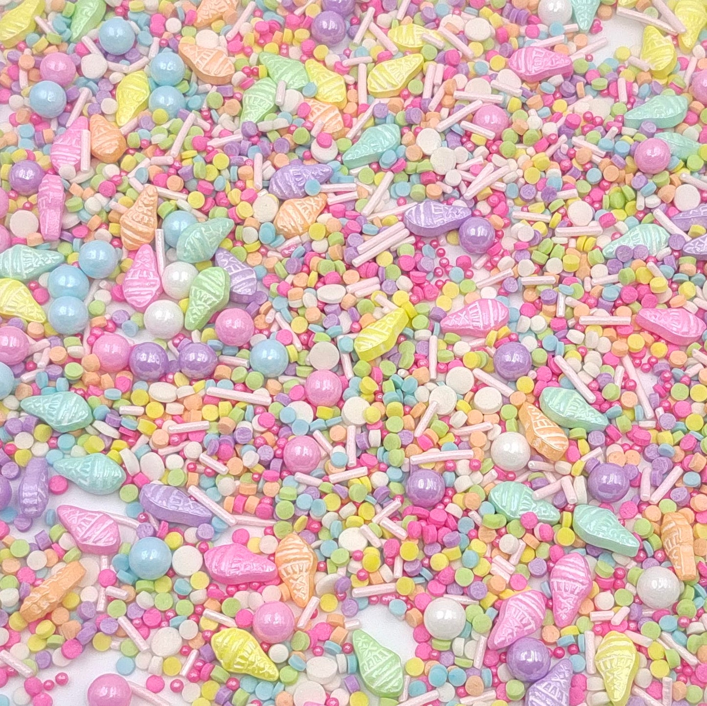 Sentovac Summer Sprinkles For Decorating | Edible Cake Cupcake Ice Cream Sprinkles 1 Bottle 3.35Oz/ 95G | Edible Cake Decoration