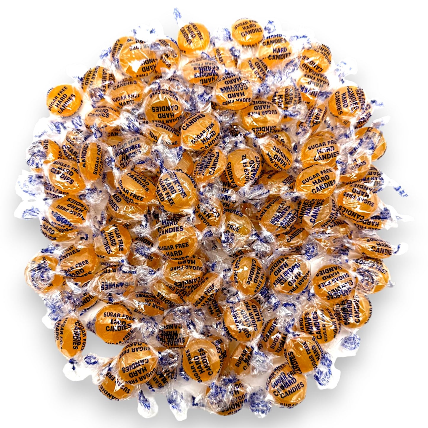 Arcor Sugar Free Butterscotch Gourmet Hard Candy-Keto Friendly- Premium Quality 1.5 Lbs, Delicious Taste Individually Wrapped Bu