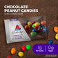 Atkins Endulge Chocolate Peanut Candies, 0g Sugar, 16 Count, Brown, Model jhs-1988