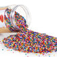 Rainbow Sprinkles | Bulk Sprinkles Rainbow Jimmies-1.5 LB in Resealable Container | Sprinkles for Cake Decorating, Ice Cream Top