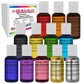 U.S. Cake Supply Airbrush Cake Color Set - The 12 Most Popular Colors In 0.64 Fl. Oz. (19Ml) Bottles Made In The Usa
