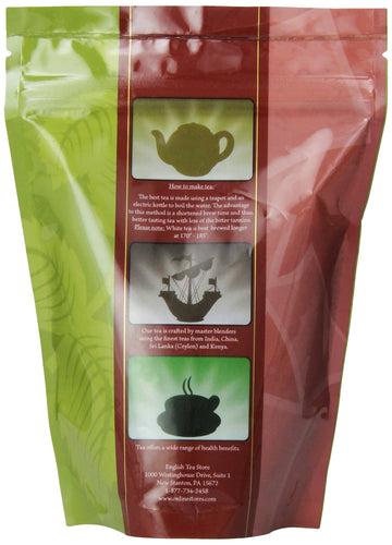 English Tea Store Loose Leaf, White Tea Pouches - 4Oz, 4 Ounce