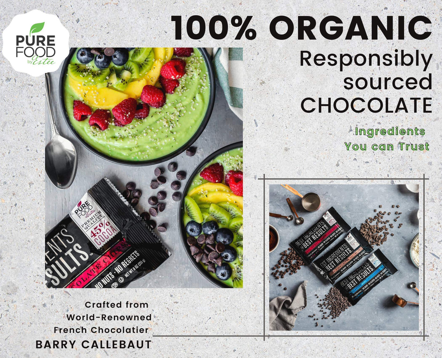 Dairy Free Vegan Chocolate Chips | All Natural | Certified Kosher | Gluten-Free, Dairy-Free, Nut-Free | Vegan | 9 Oz Bag (Semi Sweet Chocolate Chips, 4 Packs)