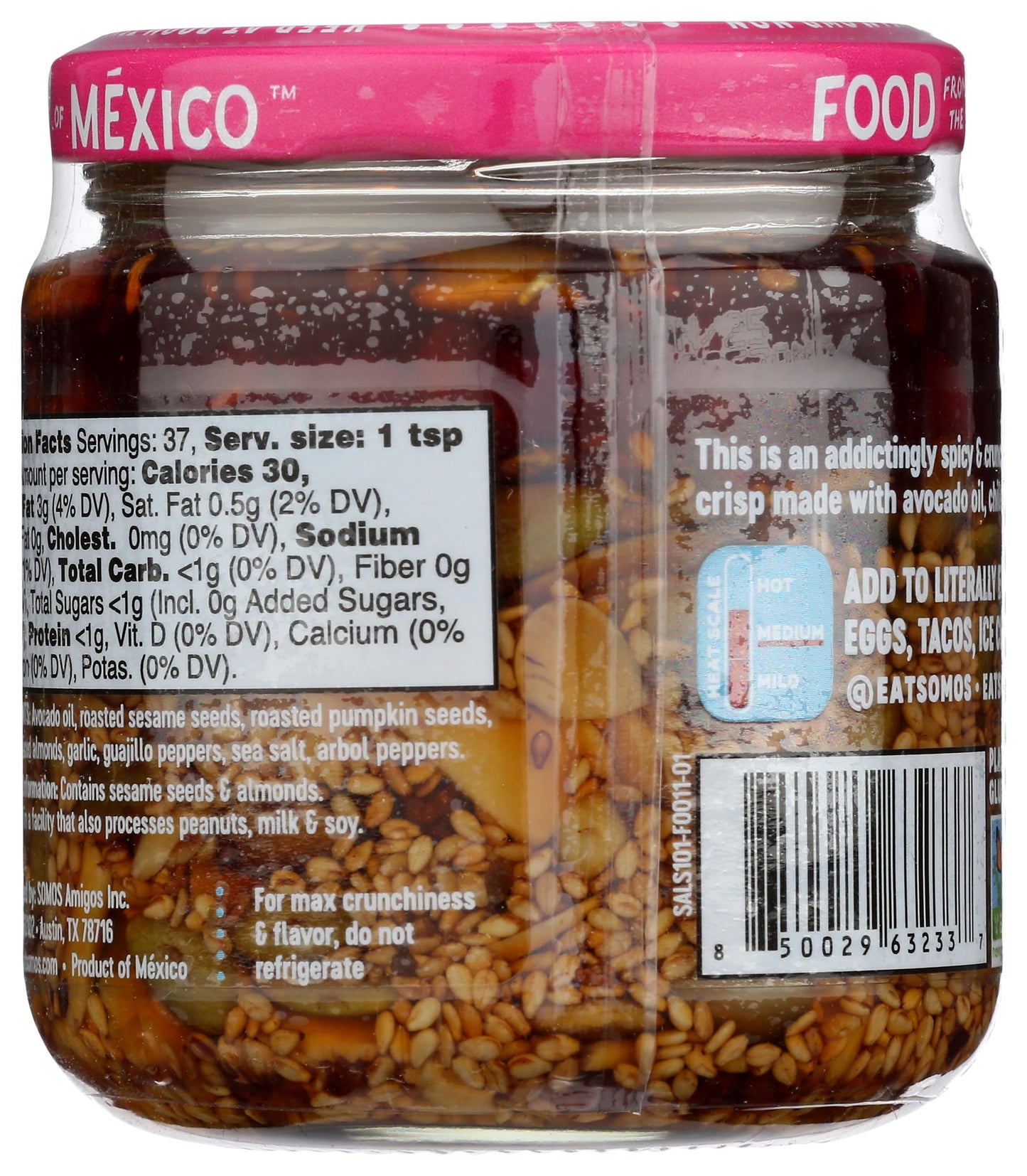 Somos Chili Crisp Original 6.5 OZ