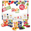 Mate Fruit Bars Variety Pack (40 Pack) - 100% Natural Real Fruit Snacks for Adults and Kids, Healthy Snacks Gluten-Free & Vegan 