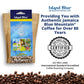 Island Blue 100% Jamaica Blue Mountain Medium Roasted Whole Beans Coffee (8Oz)