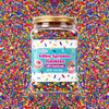 Edible Rainbow Jimmies Sprinkles, Cupcake Decorations, Cake Toppers and Cake Decorations, Donut, Ice Cream, Wedding Party Valent