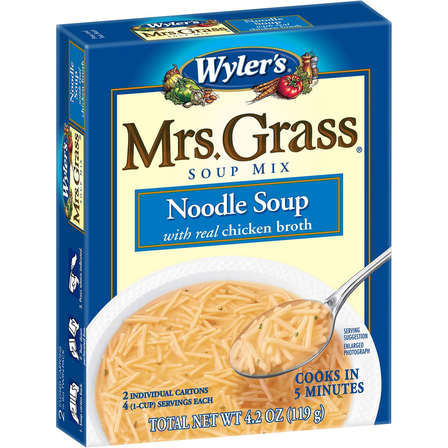 Mrs. Grass Noodle Soup Soup Mix (4.2 Oz Box)