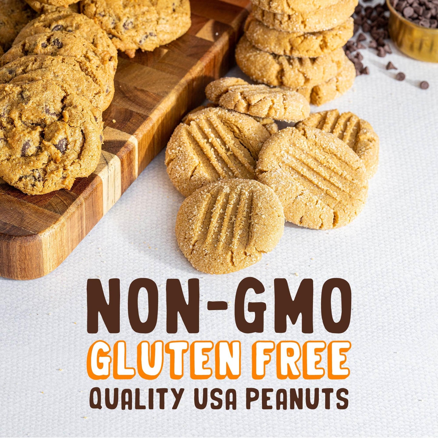 PBfit Peanut Flour Baking Blend - Gluten Free, Non-GMO, 24 oz, 11g Protein, 80% Less Fat than Almond Flour