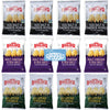 Boulder Canyon | Variety 3 Flavors 12 Pack | 4 Sea Salt & Cracked Pepper, 4 Malt Vinegar & Sea Salt, 4 Jalapeno Cheddar | Kettle