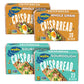 Wasa Crispbread Variety Pack (Pack Of 4), Sourdough And Whole Grain, Crackers, Non-Gmo Ingredients, Fat Free