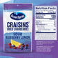 Ocean Spray Craisins Sweetened Dried Cranberries, Sour Blueberry Lemon, 6oz Pouch