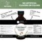 Natural Coconut Extract - 2 Oz - Water-Soluble - By Harvest Moon Delights - Coconut Extract For Baking, Ice Cream, Drinks, And C