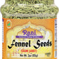 Rani Fennel Seeds (Saunf Sabut) Whole Spice 3Oz (85G) Pet Jar All Natural Gluten Friendly Non-Gmo Vegan Indian Origin