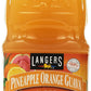 Langers Juice Cocktail, Pineapple Orange Guava, 64 Fl Oz, Pack of 8