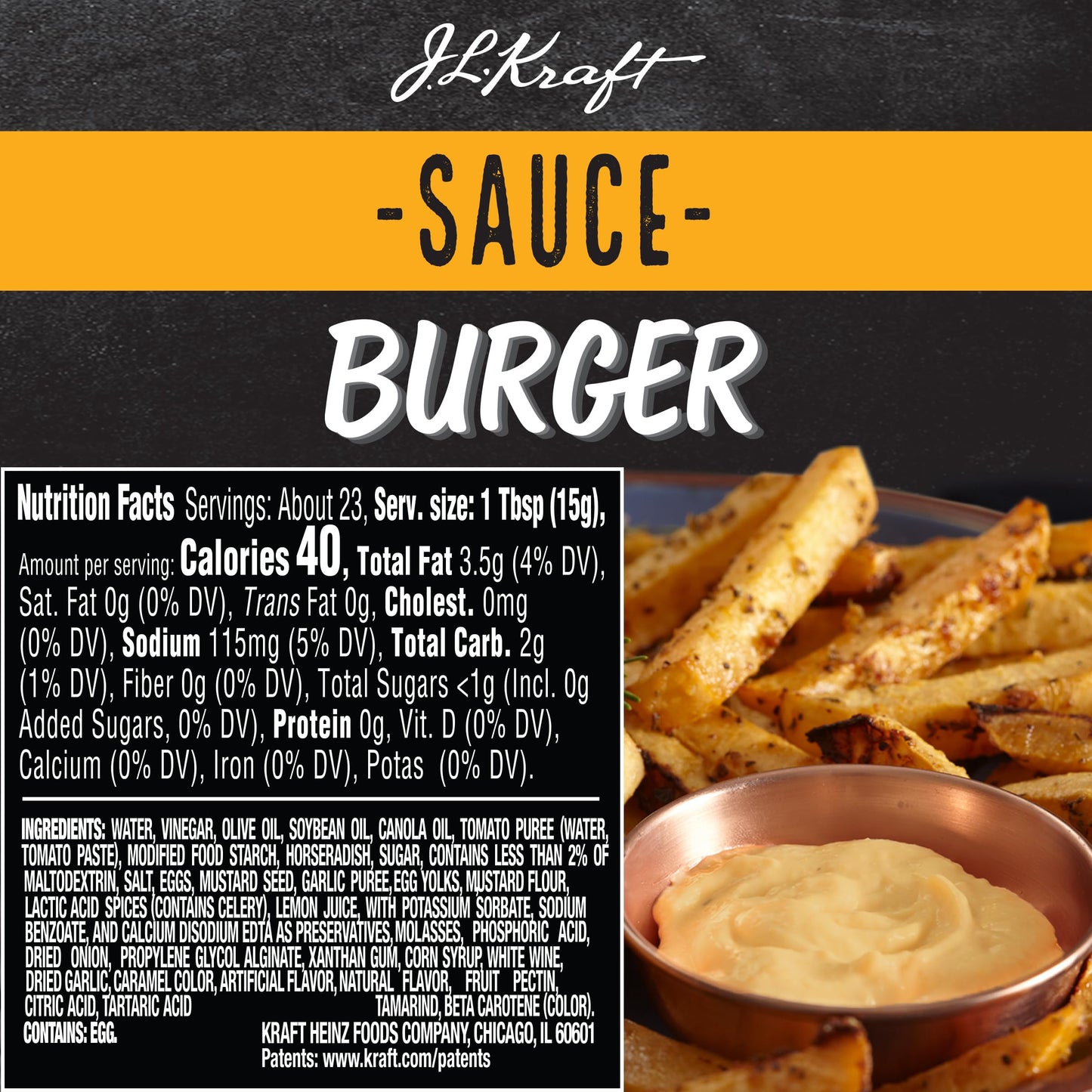 Kraft Burger Sauce (12 oz Bottle)(Packaging May Vary) (Pack of 2)