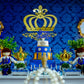 EONNCNT Happy Birthday Cake Topper - Royal Blue Glitter - 6.3x8.2 inches - Paper Decoration for Birthday and Anniversary Party