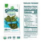Gimme Seaweed Organic Roasted Seaweed Sheets Sea Salt Keto Vegan Gluten Free Great Source Of Iodine And Omega 3S Healthy Onthego