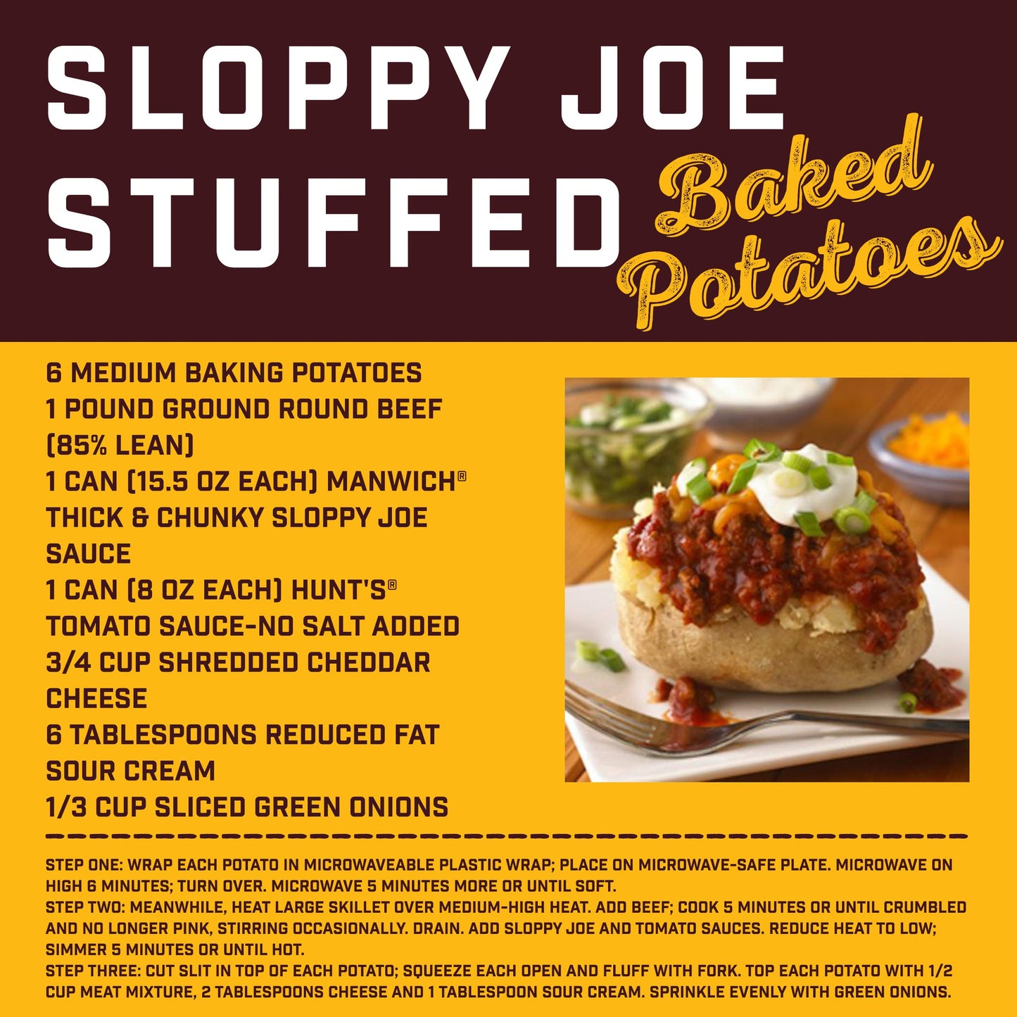 Hunt's Manwich Thick & Chunky Sloppy Joe Sauce - 15.5 oz - 3 pk