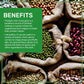 Jiva Organics Urad Gota 4 Lb Large Bag (Whole Urid White) - Vegan, Non Gmo