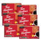 Tim Hortons Maple Flavored Coffee K-Cup Pods, 72ct, Compatible with Keurig, Red, 12 Count (Pack of 6)