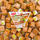 Caramel Cubes Candy | 1 Pound Bag - Approx. 75 Count | Green Apple Filling | Individually Wrapped