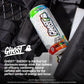 GHOST Energy Drink - 12-Pack  Sour Strips Rainbow  16oz Cans - Energy & Focus & No Artificial Colors - 200mg of Natural Caffeine  L-Carnitine & Taurine - Gluten-Free & Vegan