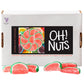 Oh! Nuts Watermelon Jelly Fruit Slices Sugar Candy - 5 LB Bulk Bag - Traditional Old Fashioned Chewy Gummy Sweet Confectionery -