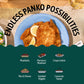 Kooshy Panko Italian Style Breadcrumbs | Vegan, Dairy Free, Non Gmo Sourdough Bread Crumbs For Meatballs, Meat Cutlets, Vegetables, Meatloaf, Mac & Cheese (Italiano | 7.5 Oz / 2 Pack)