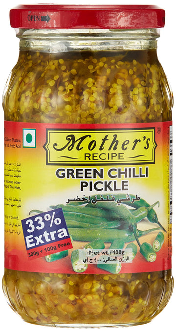 MOTHER'S RECIPE GREEN CHILLI 500 GM