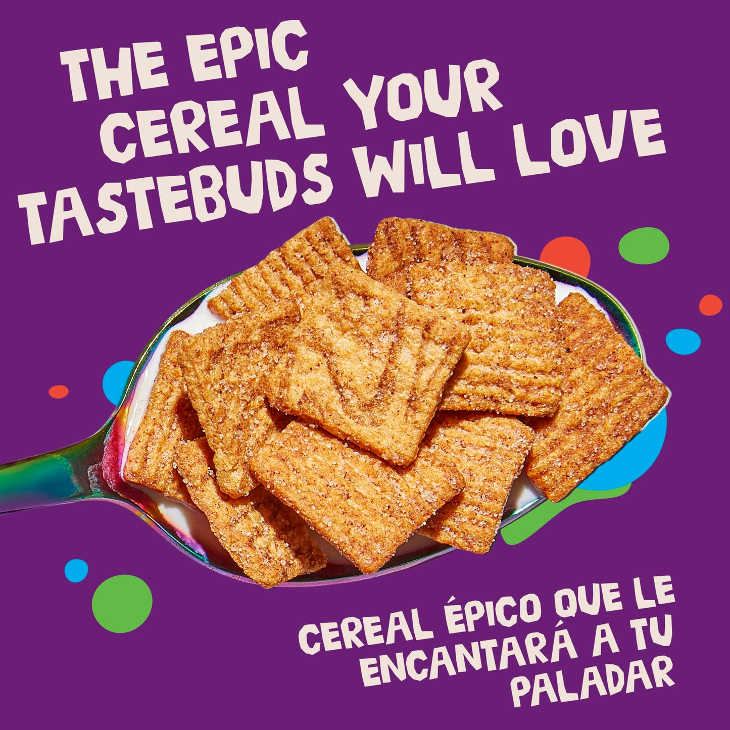 Cinnagraham Toast Crunch Breakfast Cereal, Whole Grain, 12 oz