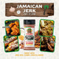 Flavor God Jamaican Jerk Rub Mix - Natural Spice Blend, Large (Pack of 2), Gluten & Dairy Free, Vegan, Keto Friendly