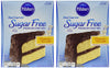 Pillsbury Moist Supreme Sugar Free Classic Yellow Premium Cake Mix (Pack Of 2)