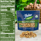 Fisher Organic Walnut Halves & Pieces 16 oz  USDA Certified Organic Nuts  Unsalted California Grown  Non-GMO  No Preservatives  Walnuts for Baking & Cooking  Healthy Snacks for mature-themeds  Resealable Bag