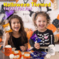 50 Pack Assorted Halloweens Mini Marshmallows Individually Wrapped  Witchmallow & Spook Poof  Vanilla Flavored  Halloweens Themed Snacks Bulk  Kids Fun Halloween Candy Bulk for Trick or Treat