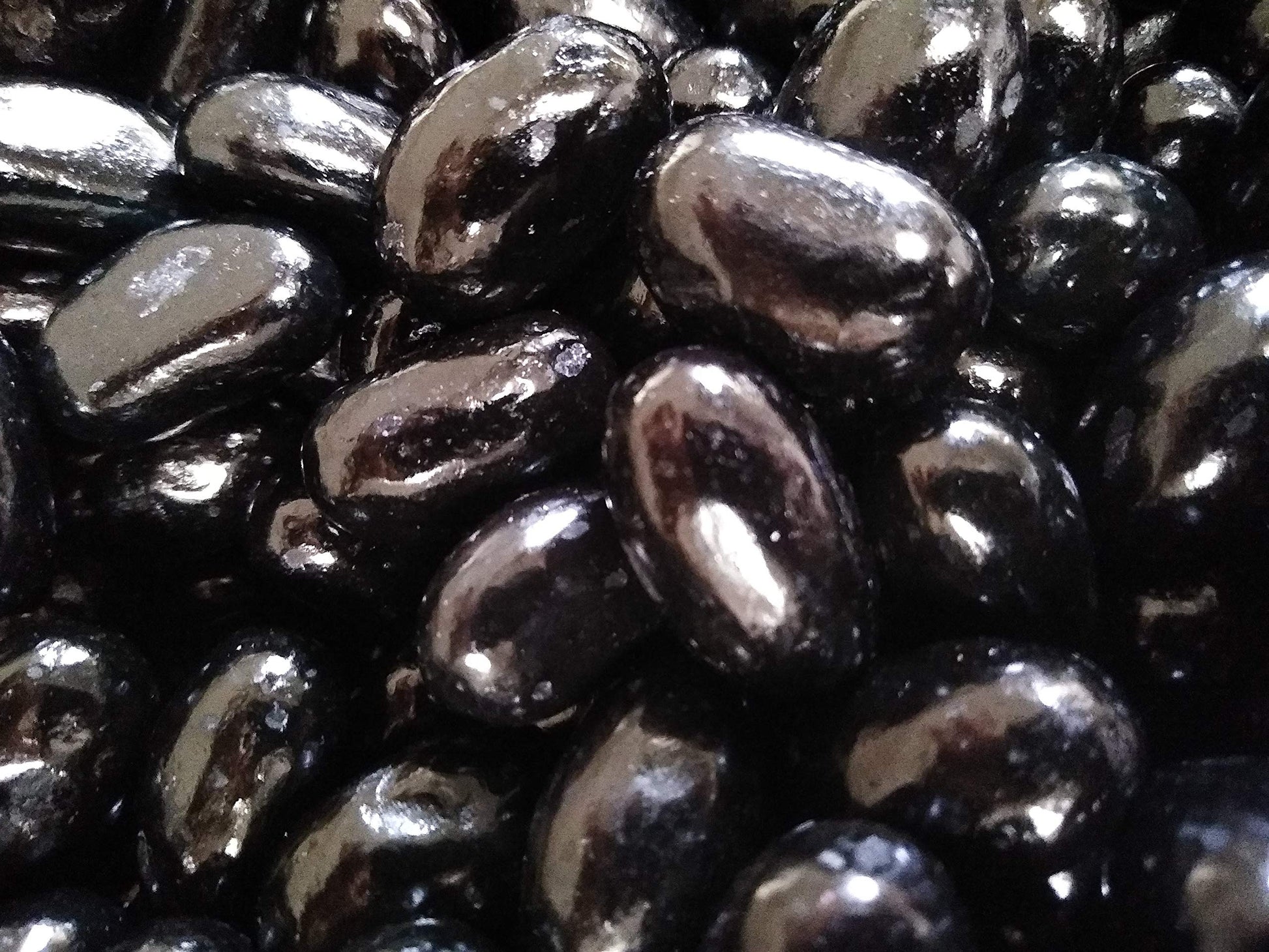 Jumbo Licorice Jelly Beans - 1 lb of Fresh Delicious Extra Large Black Jelly Beans