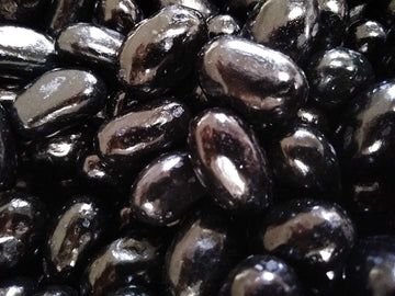 Jumbo Licorice Jelly Beans - 1 lb of Fresh Delicious Extra Large Black Jelly Beans