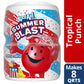 Kool-Aid Tropical Punch Powdered Drink Mix, 19 oz Canister, Sugar Sweetened, Pack of 1
