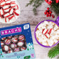 Brach'S Holiday Soft Peppermint Candy Tub, Individually Wrapped Mints, 19Oz, 110 Pieces