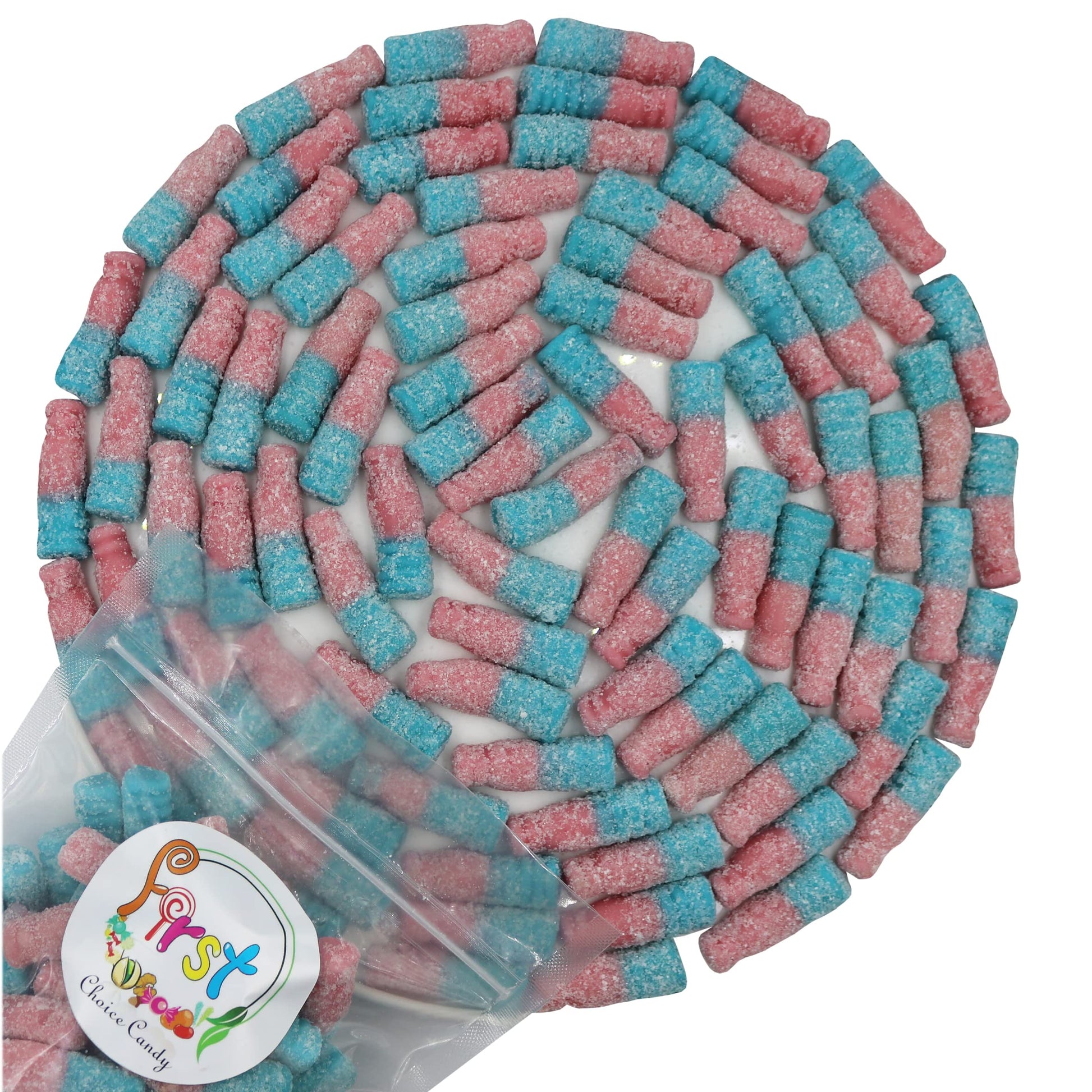 Gummy Sour Cola Bottles (Sour Bubble Gum, 5 Pound (Pack Of 1))