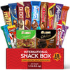 Eastanbul International Snack Box, 15 Chocolate Assortment Bars, Turkish Exotic Snacks, Assorted Candy Variety Pack of Foreign E