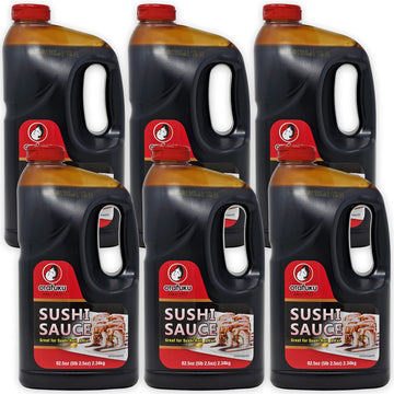 Otafuku Sushi Unagi Eel Sauce, 82.5 Oz | 1/2 Gallon (6 Pack)
