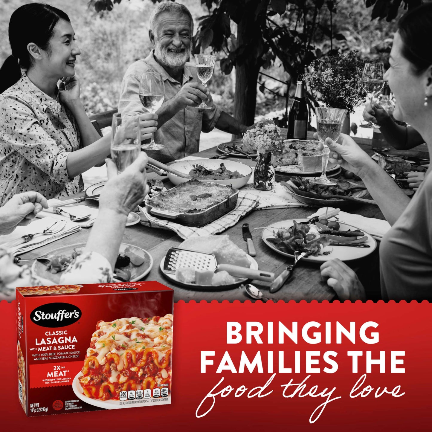 Stouffer s Lasagna with Meat Sauce Frozen Meal