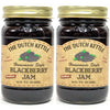 The Dutch Kettle Amish Homestyle Blackberry Jam Seedless 2-19 Oz. Jars All Natural Non-GMO No Preservatives