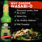 Wasabi O - Authentic Japanese Wasabi Sauce 62G & Wasabi Paste 43G Made With Fresh Real Wasabi - Japanese Organic Real & Fresh Ho